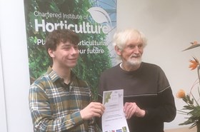 Myerscough student makes national final of Young Horticulturist of the Year