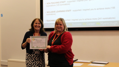 Image for news article: Staff recognised in MyStar awards