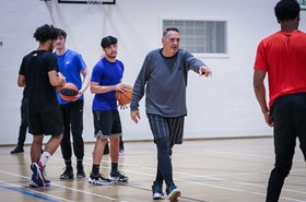 Basketball students enjoy masterclass from top American coach