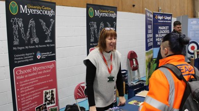 Image for news article: MyFuture Expo gives Myerscough learners first class careers advice
