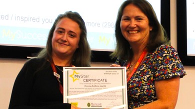 Image for news article: Myerscough staff recognised in MyStar awards