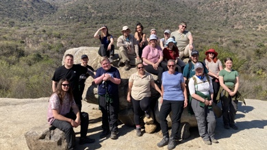 Image for news article: An unforgettable South Africa experience for animal studies students