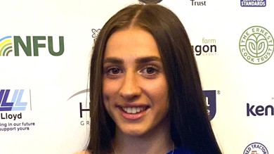 Image for news article: Myerscough student’s achievements celebrated in Cumbria Farmer Awards