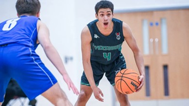 Image for news article: Basketball student gives insight into life on both sides of Atlantic