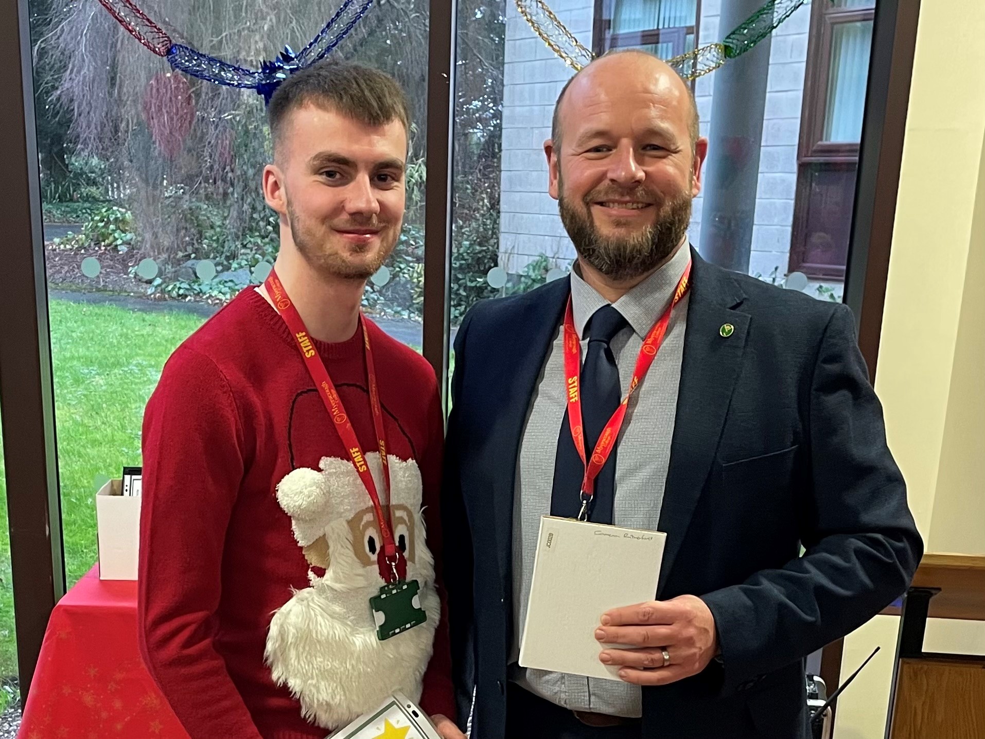 Cameron Rutherford MyStar awards recognise top Myerscough staff