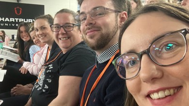 Image for news article: Degree students present research at national conference