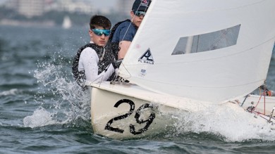 Image for news article: Fin sails away to World Championship success