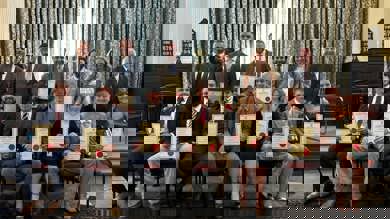 Image for news article: Myerscough farriers celebrate qualifying at national awards ceremony (1)