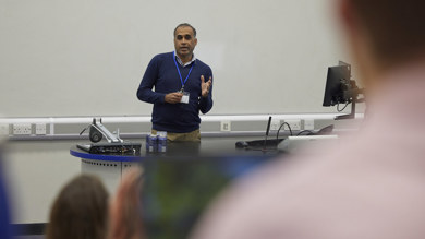 Image for news article: Myerscough lecturer presents latest agricultural research at international event