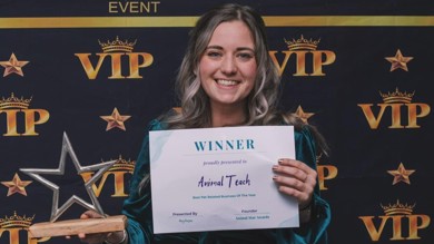 Image for news article: Industry accolade for Myerscough animal studies tutor