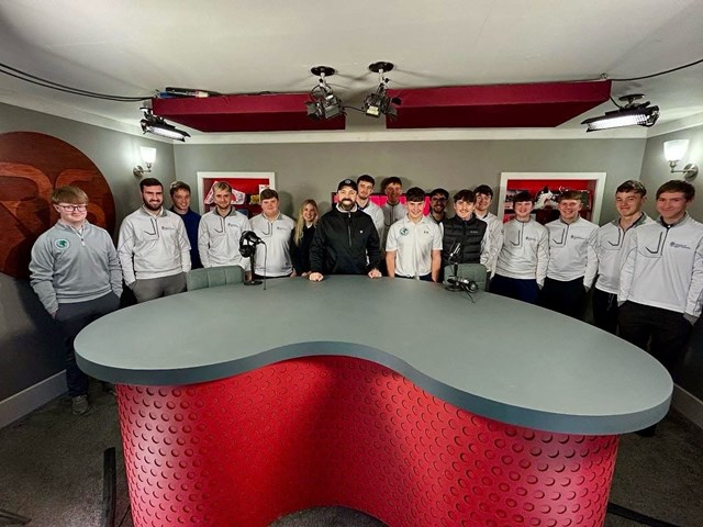 Rick Shiels With Golf Students