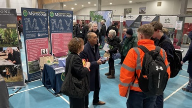 Image for news article: Careers showcase gives Myerscough learners first class advice