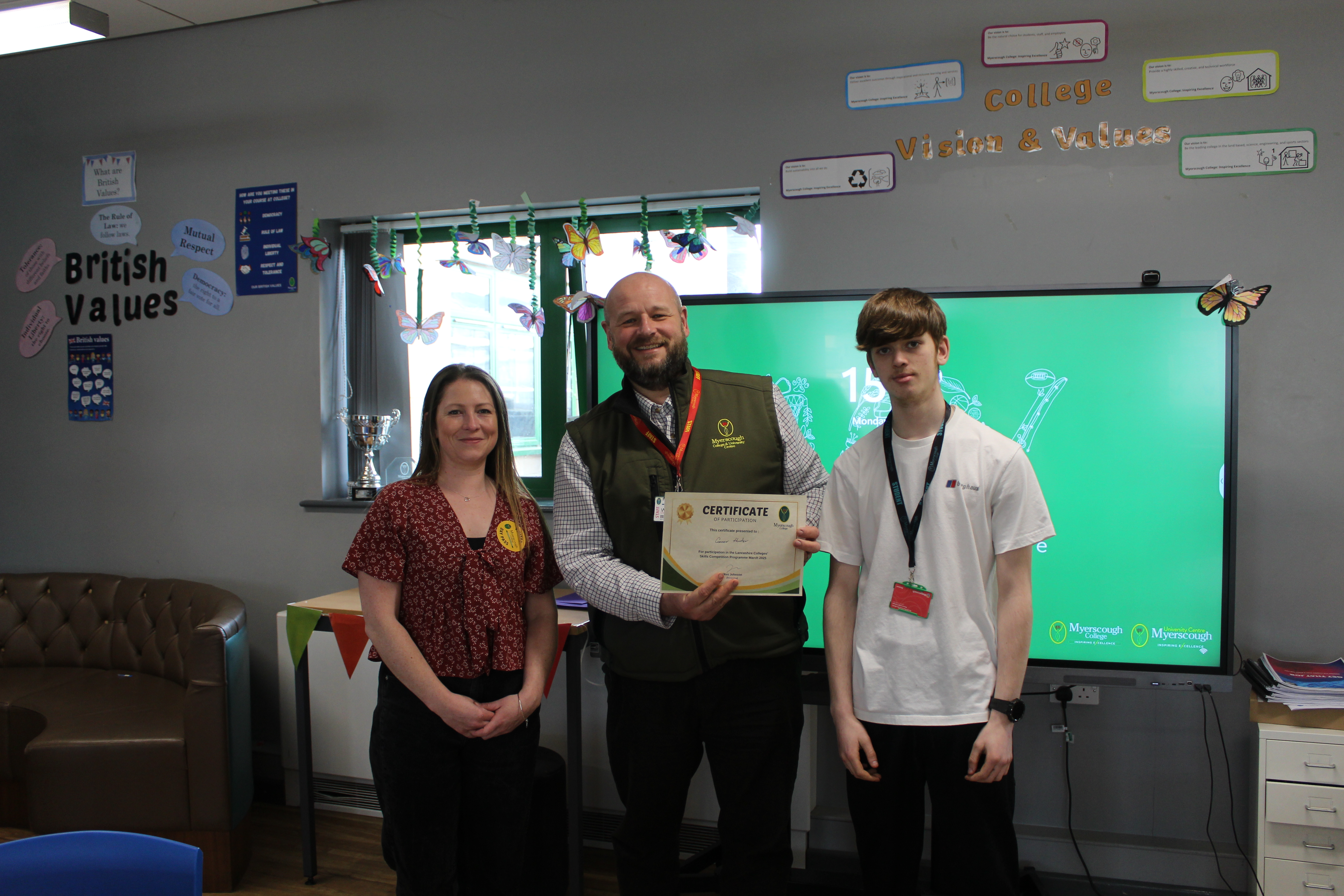 Students recognised in Lancashire Colleges’ Skills Competition