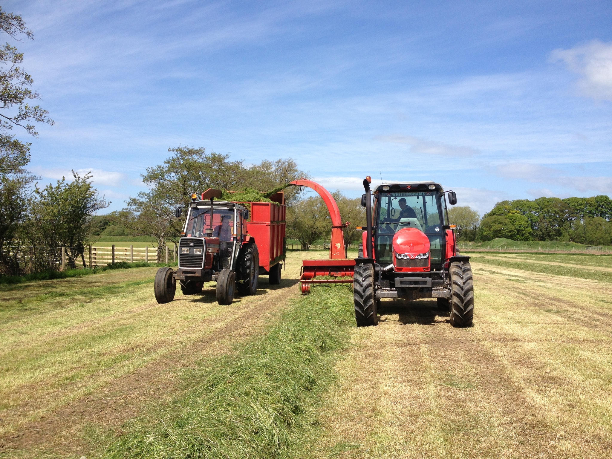 Myerscough College Agricultural Engineering Tractors