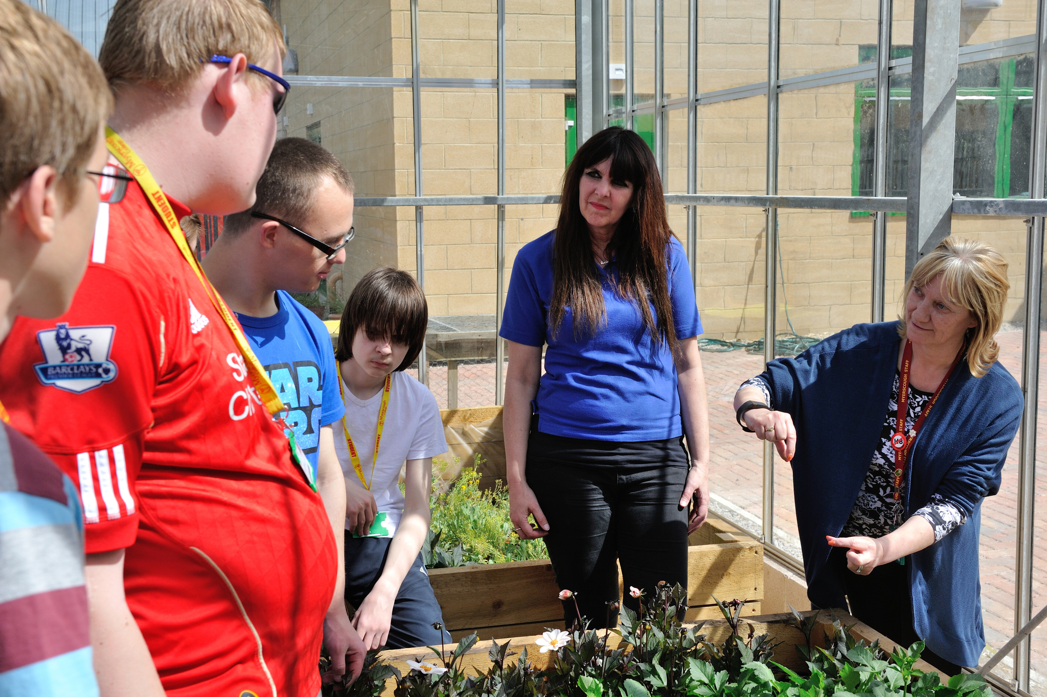 Myerscough College Foundation Learning gardening