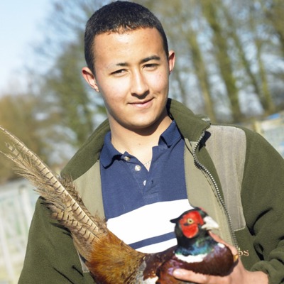 Countryside Student With Pheasant