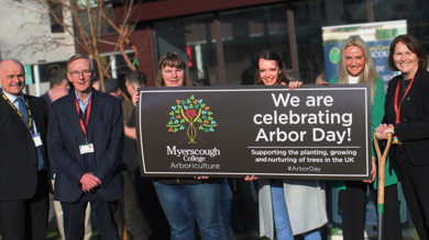 Image for news article: Myerscough branches out with second Arbor Day in 2021
