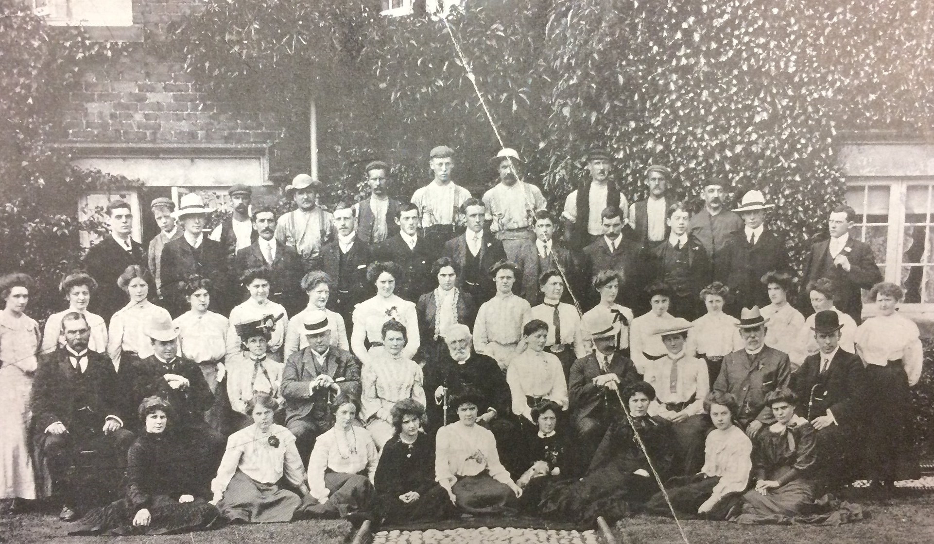 One of the Lancashire County Institute's first school pictures circa 1894