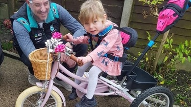 Image for news article: Foundation Learners complete special bike project for local girl