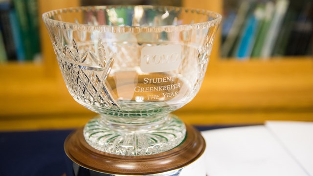 Another Name Will Be Added To Toro Student Greenkeeper Of The Year Trophy This September