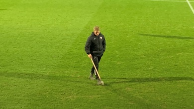 Image for news article: SUCCESS STORY: Head Groundsman Rob is a cut above for the Shrimps