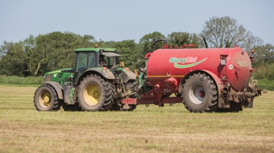 Image for news article: Myerscough partner with EnviroSystems in slurry emissions research project