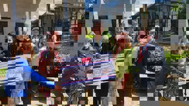 Image for news article: Myerscough students come clean for charity