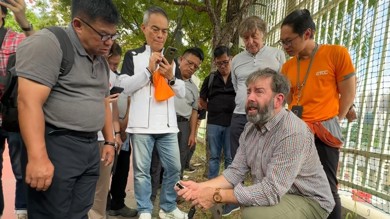 Image for news article: Myerscough lecturer meets Masters’ students at prestigious Hong Kong arboriculture conference