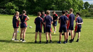 Image for news article: Myerscough rugby students put coaching skills into practice