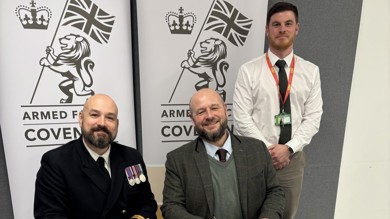 Image for news article: Myerscough joins region’s colleges to sign the Armed Forces Covenant