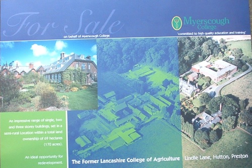 Booklet advertising Hutton site for sale 1999