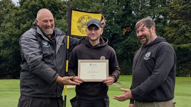 Image for news article: Daniel’s career path a cut above with Apprenticeship Achievement Award