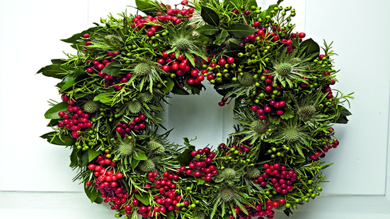 Image for news article: Christmas Wreath Making Workshop