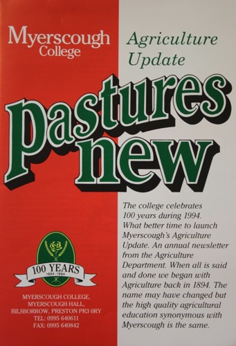 Booklet to celebrate 100th anniversary