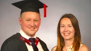 Image for news article: FEATURE: Alistair’s career branches out thanks to first-class arboriculture degree