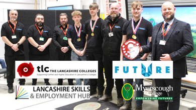 Image for news article: Myerscough motorsport students hit top gear in Lancashire Colleges Skills Competition