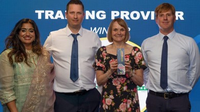 Image for news article: Myerscough sportsturf provision named best in Lancashire Apprenticeship Awards